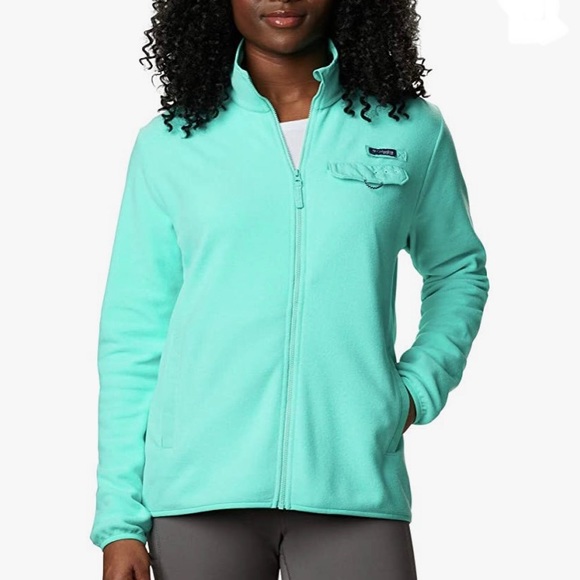 columbia women's pfg harborside fleece pullover